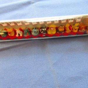 Vintage Japanese porcelain zodiac figurines